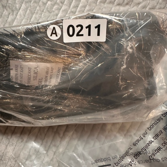 SIMONA CORSELINI Noir Eclipse Fringe Gold Silver Top NWT Size 42 (A0211 B2) - Picture 14 of 14